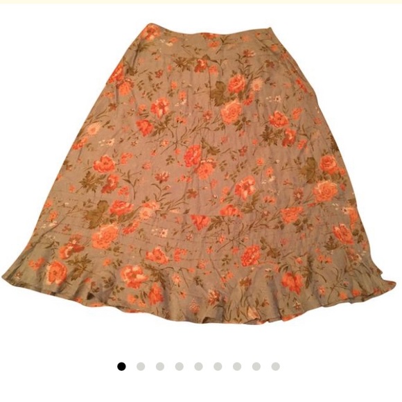 April Cornell Dresses & Skirts - 🏆Host Pick🏆April Cornell Floral Skirt